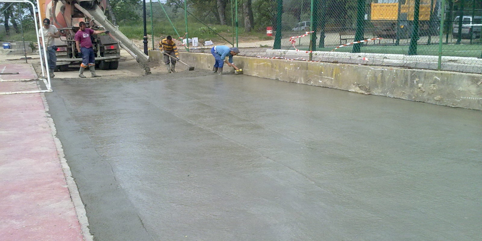 Pavimentaciones instalaciones deportivas Torremenga