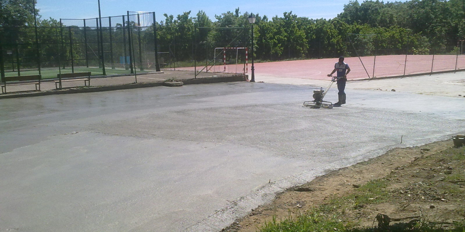 Pavimentaciones instalaciones deportivas Torremenga