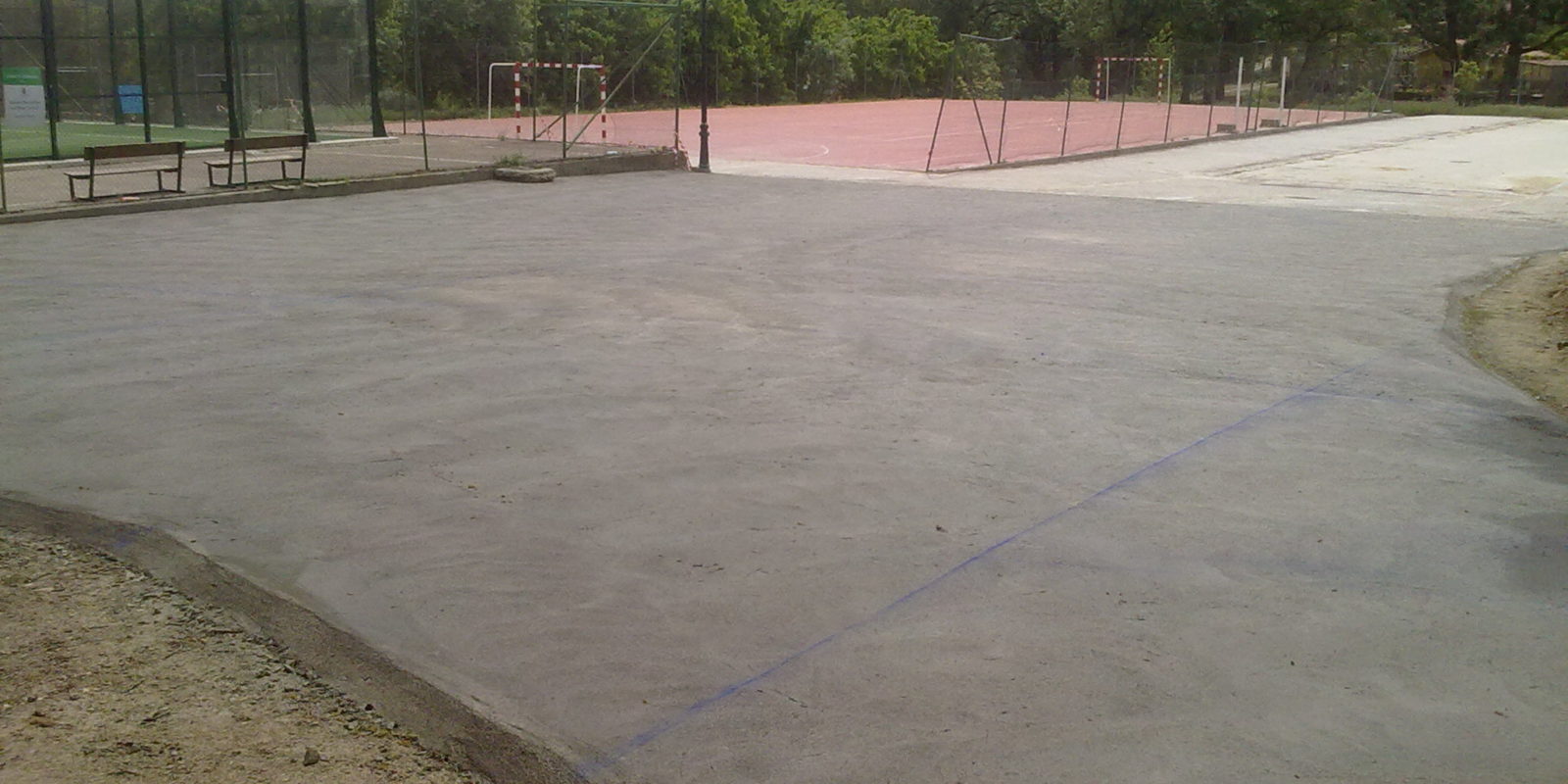 Pavimentaciones instalaciones deportivas Torremenga