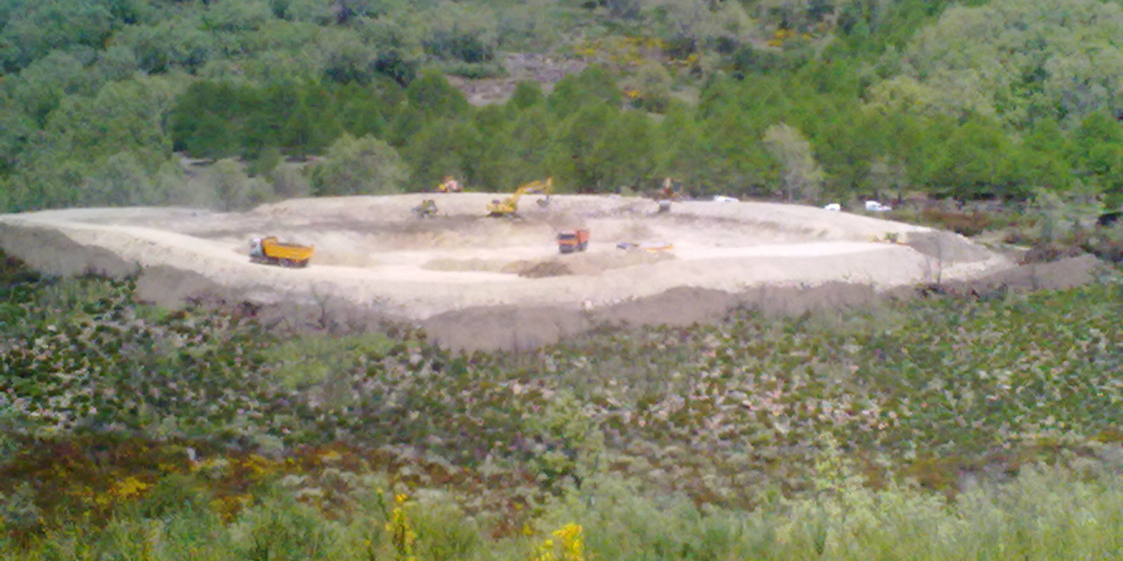 Balsa de almacenamiento y reguración de agua de riego dentro del sector III de la comunidad de regantes de Piornal